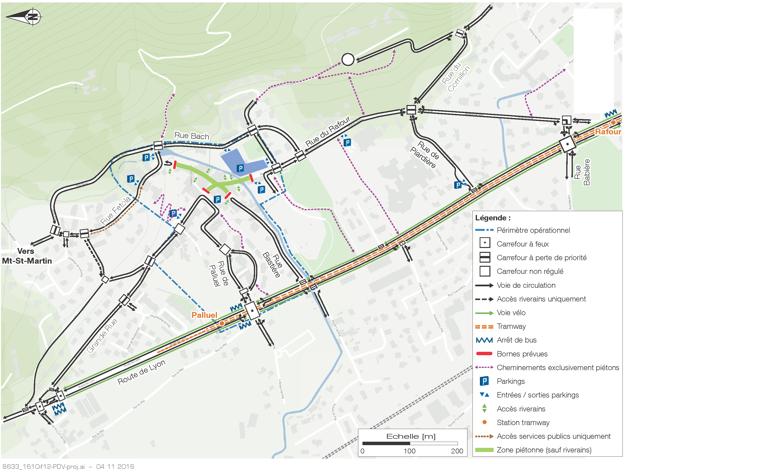 Etude de déplacements / stationnement du centre-bourg du Fontanil-Cornillon